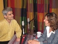 Dimitri Vassilakis und Mirjam Wiesemann im Gespräch, Cybele Studio, Düsseldorf